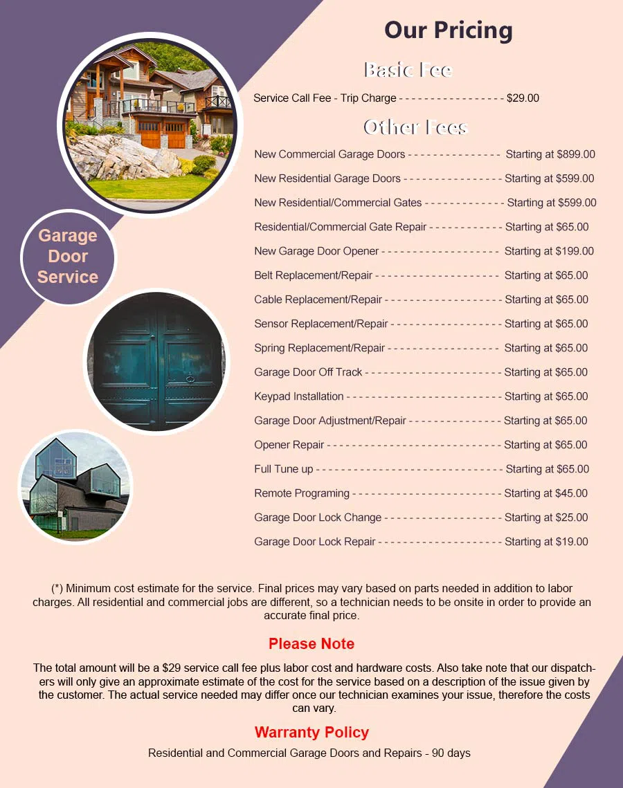 Community Garage Door Service Detroit, MI 248-507-4971